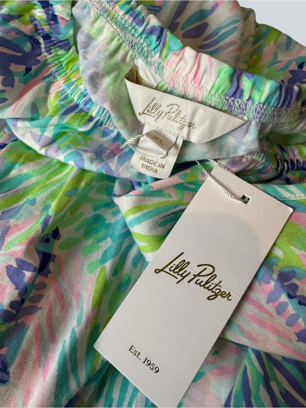 LILLY PULITZER Women's LORO Dress MULTI SHELL OF A PARTY XL NWT - Picture 3 of 8